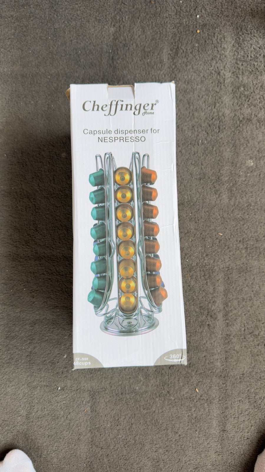 Cheffinger Nespresso Capsulehouder - Nieuw, Overige merken, Nespresso, Nieuw, Ophalen of Verzenden