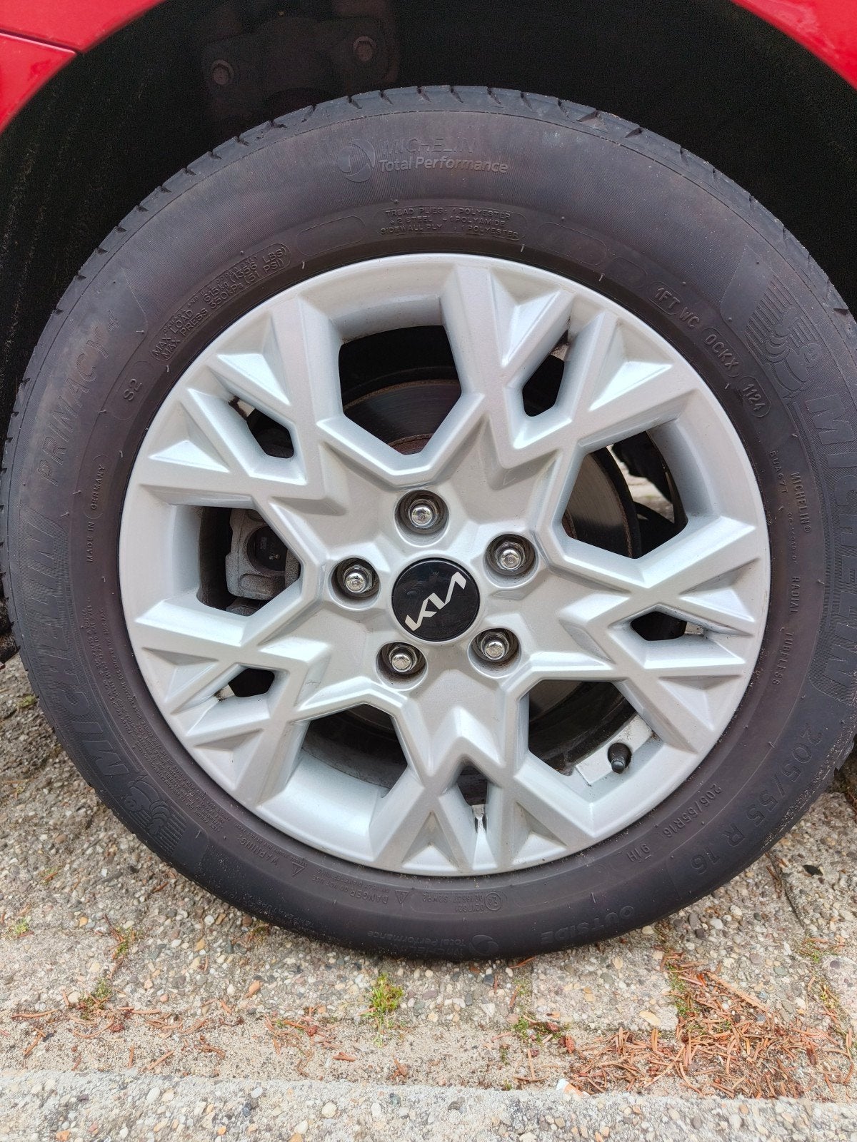 Originele Kia Ceed 16 inch velgen + zomerbanden 205/55 R16, Ophalen, Gebruikt, Velg(en), 16 inch