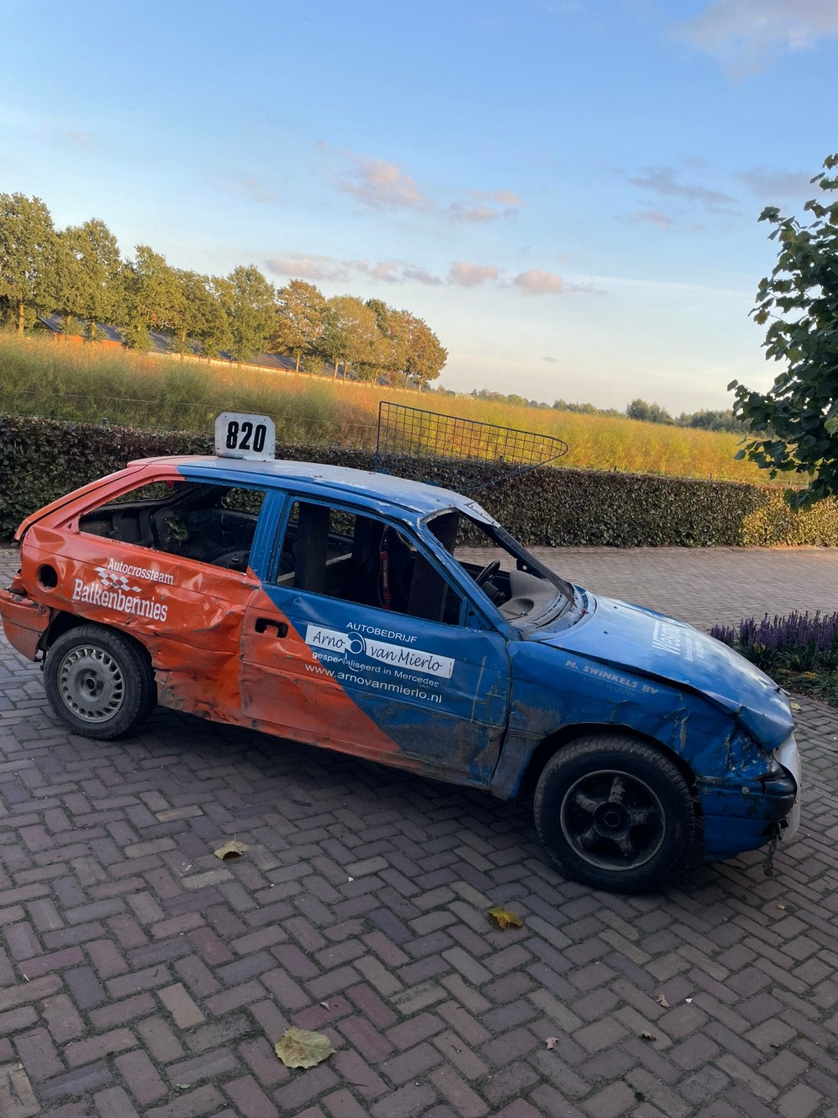 Opel Astra 8V balkenklasse crossauto met veel onderdelen, Ophalen