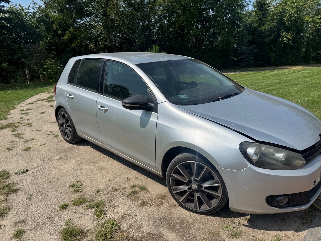 Golf 6 1.6 TDI in onderdelen, Ophalen