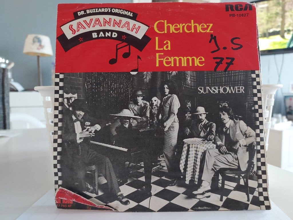 7" Single Dr. Buzzard's Original Savannah Band - Cherchez La, Gebruikt, 7 inch, Ophalen of Verzenden, Pop