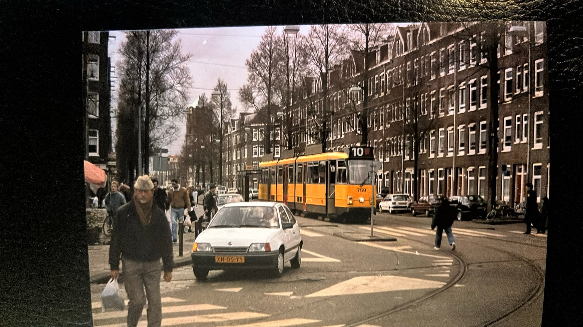 Amsterdam Oost Javaplein lijn 10 FOTO, Verzenden, 1980 tot heden, Ongelopen, Noord-Holland