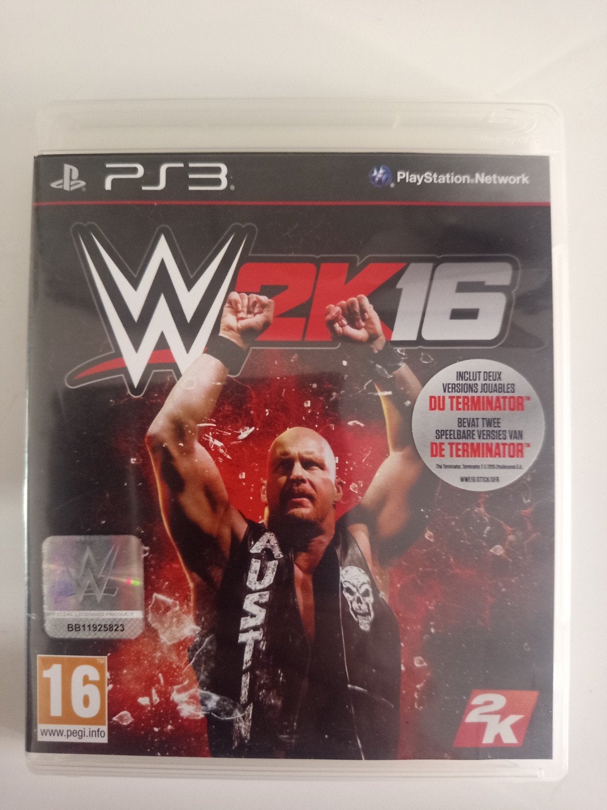 WWE 2k16 ps3, Spelcomputers en Games, Gebruikt, Vechten, Verzenden, 3 spelers of meer
