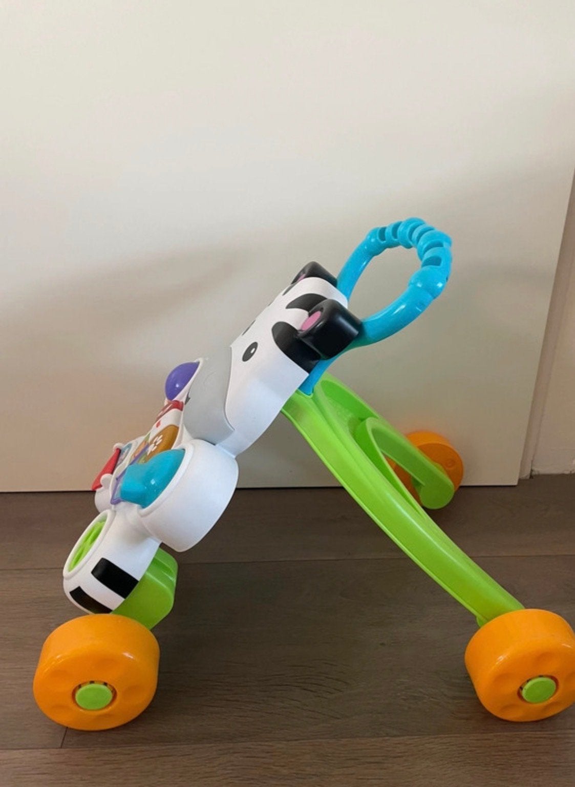 English Fisher-Price walk with me zebra, Ophalen, Gebruikt, Overige typen, Met licht