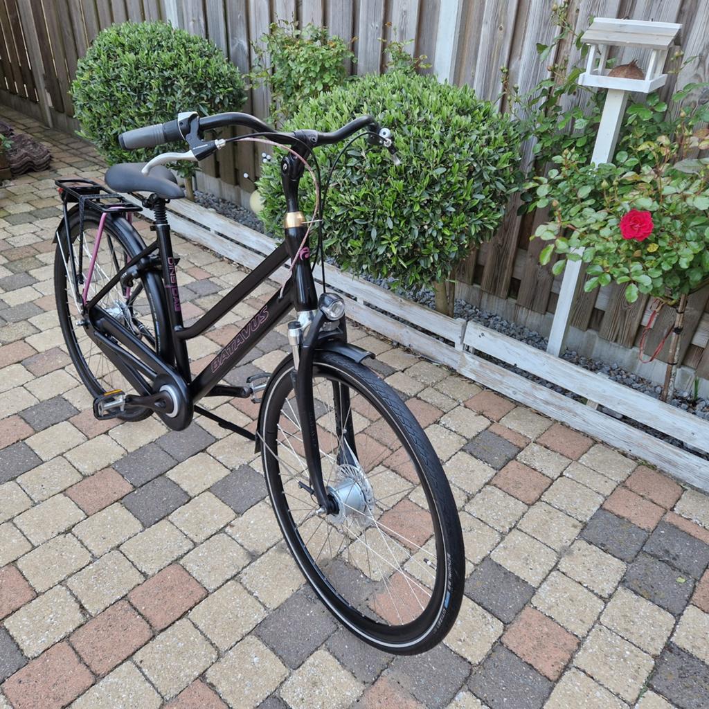 Batavus Dinsdag Damesfiets 48 cm, Minder dan 10 versnellingen, Gebruikt, 47 tot 50 cm, Batavus