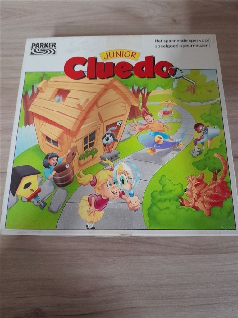 Cluedo junior - s4502, Verzenden, Zo goed als nieuw