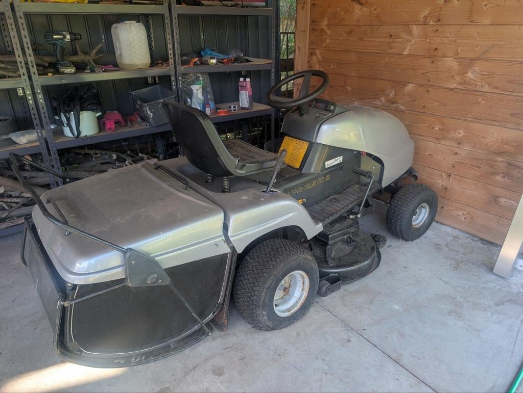 Zitmaaier met de beste motor van Briggs & Stratton!, Ophalen