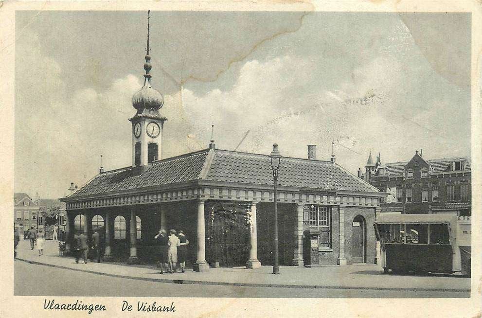 304-012-005 Vlaardingen De Visbank, Verzenden, Voor 1920, Zuid-Holland