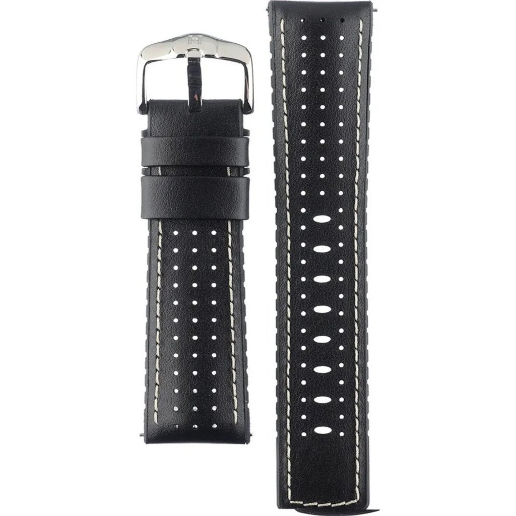 Hirsch 0915075050-2-24 Tiger Horlogeband Waterproof 24mm c22, Ophalen of Verzenden, Nieuw, Overige materialen, Overige merken