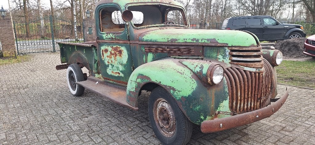 Chevrolet pick up 1945, Achterwielaandrijving, Overige carrosserieën, Chevrolet, Particulier