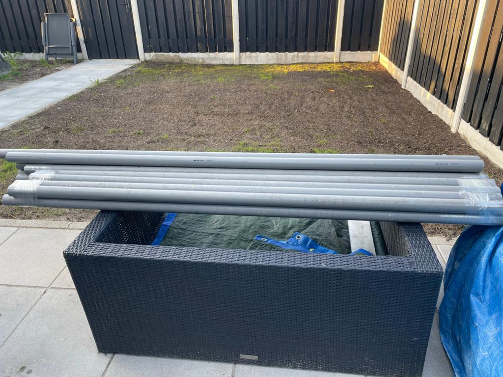 Martens Afvoerbuizen DN50 mm, Doe-het-zelf en Verbouw, Ophalen, Pvc, Nieuw, Minder dan 2 meter