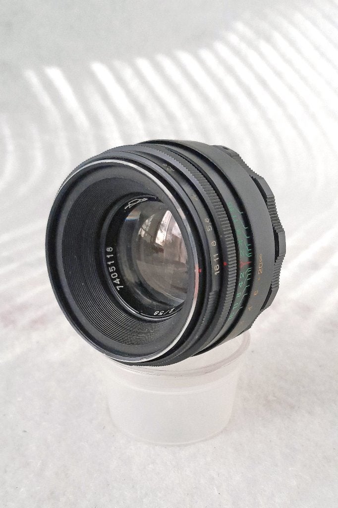 Helios 44-2 58mm f/2, M42 lens, meest geliefde versie, 58 mm, Verzenden, Zo goed als nieuw, Standaardlens