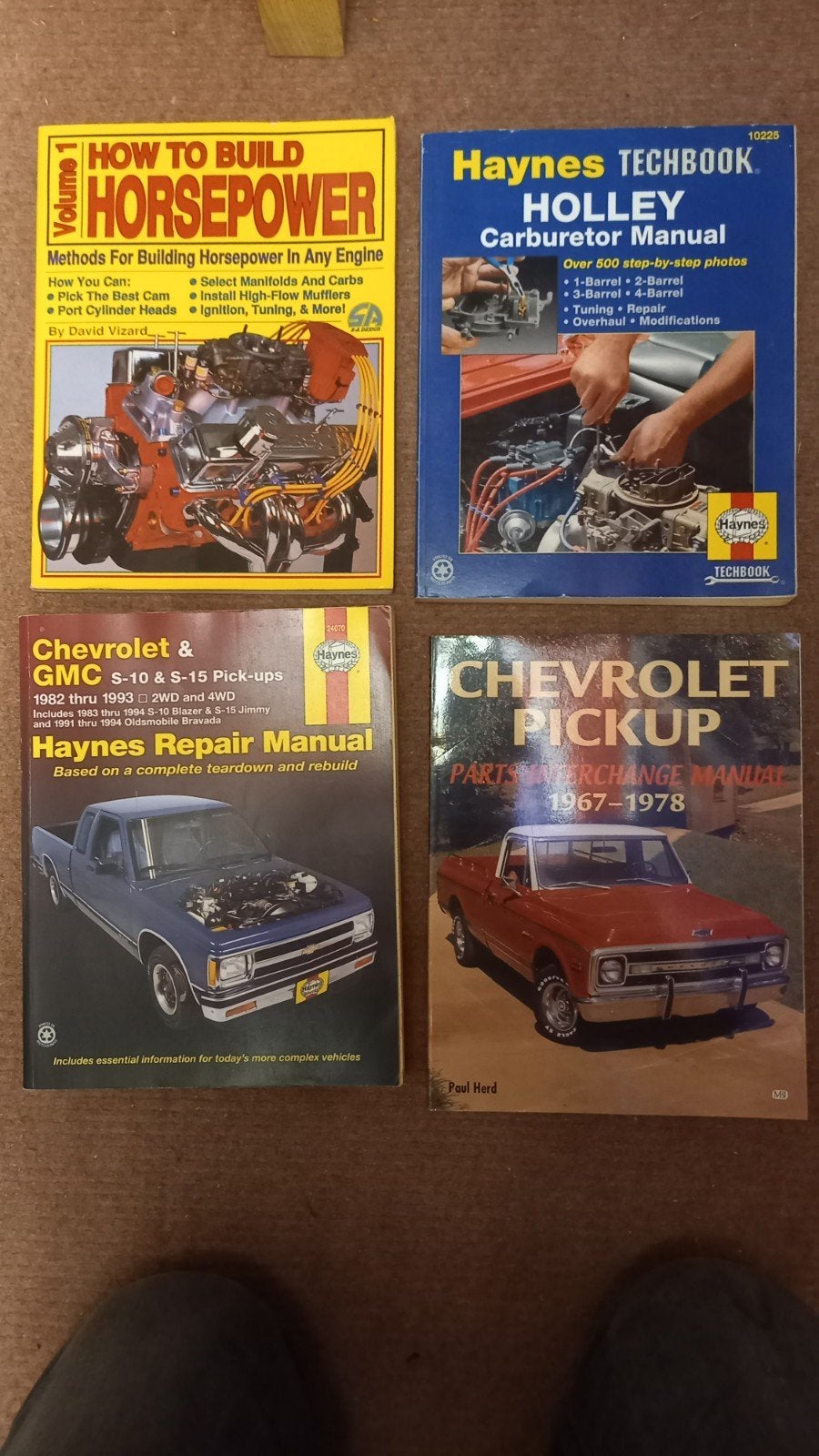 Diverse autoboeken: Haynes, Holley, Chevrolet, How to Build, Ophalen of Verzenden, Gelezen, Chevrolet, Paul Herd, David Vizard