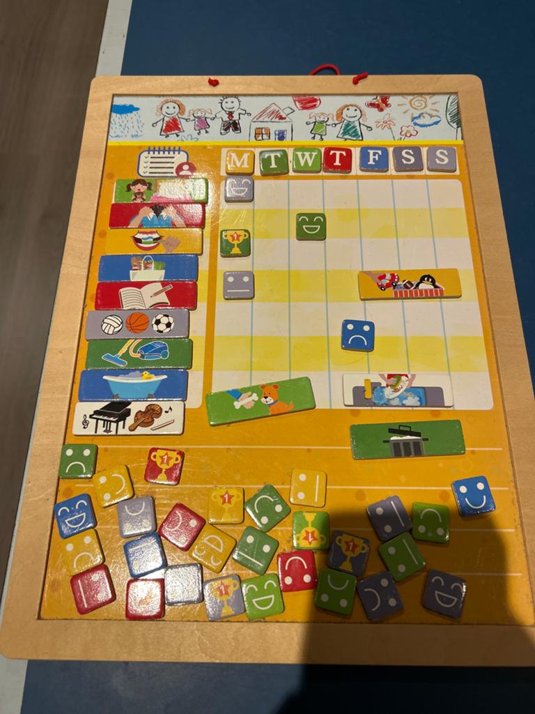 Dagplanner voor kinderen, Ophalen, Gebruikt, Ontdekken