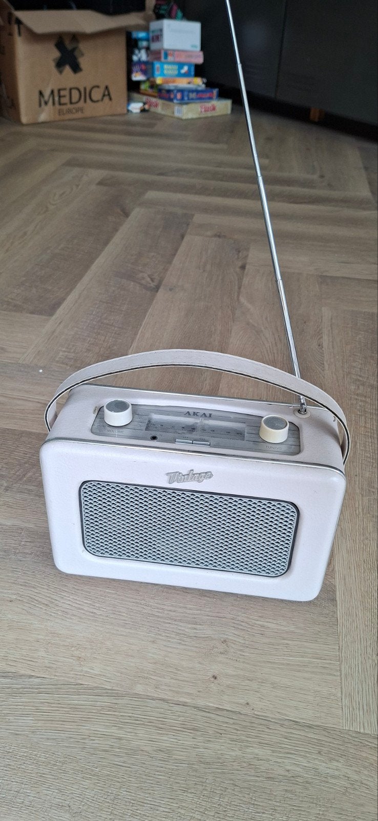 Akai Vintage Radio - Draagbare AM/FM Radio, Ophalen of Verzenden, Gebruikt, Radio