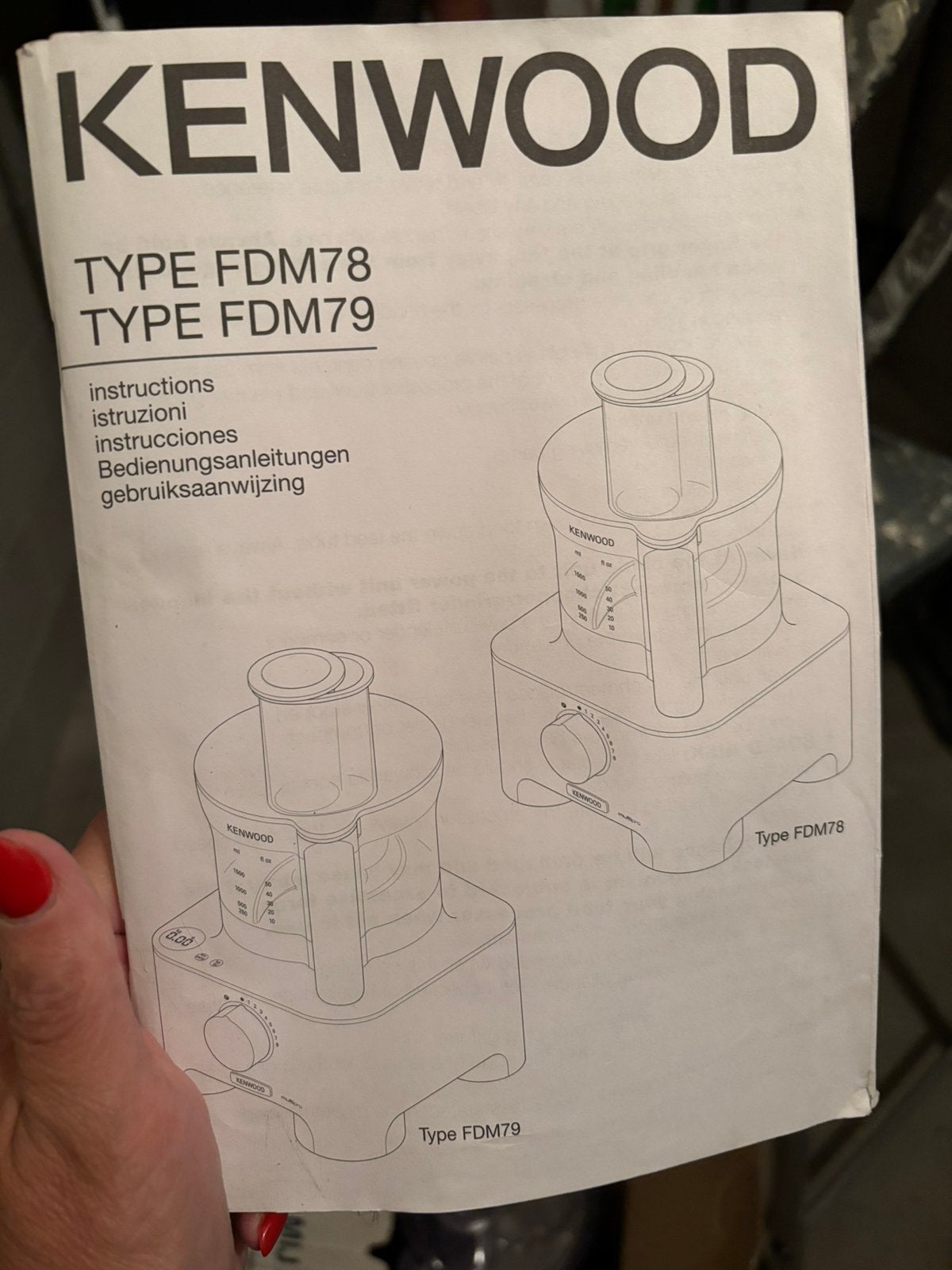 Compleet keukenmachine, Witgoed en Apparatuur, Keukenmixers, Ophalen, Zo goed als nieuw, 3 snelheden of meer