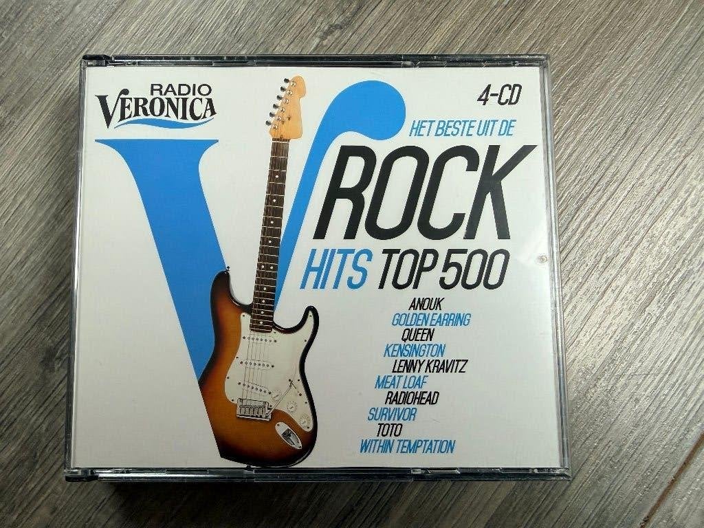 4 cd Veronica Radio Het Beste uit de Rock Hits Top 500, Cd's en Dvd's, Cd's | Verzamelalbums, Ophalen of Verzenden, Zo goed als nieuw