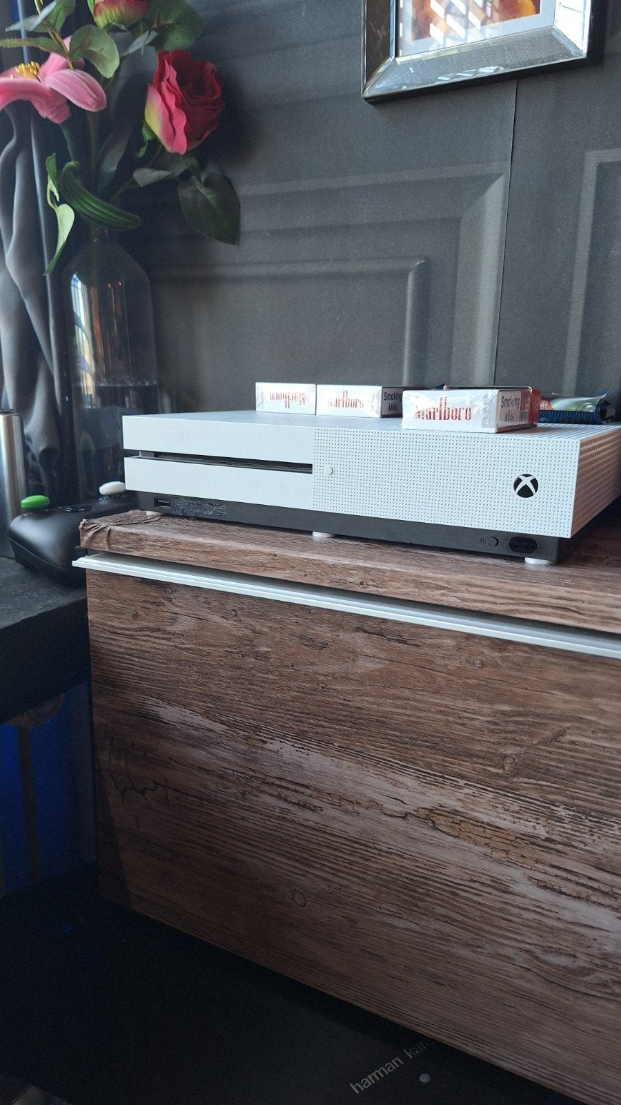 Xbox one s met controller en spellen, Ophalen, Zo goed als nieuw