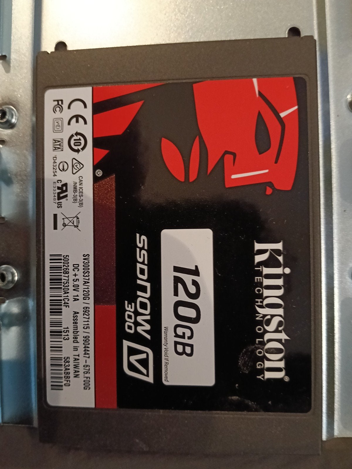 Kingston 120gb ssd gebruikt, Ophalen, Laptop
