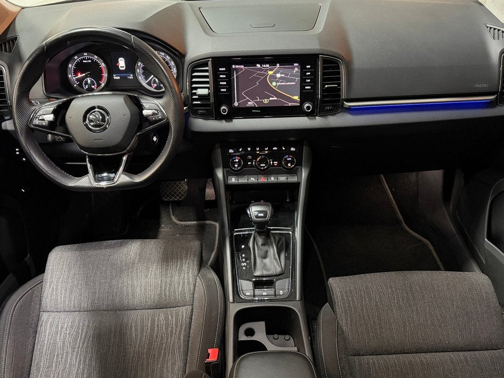 Skoda Karoq 1.5 TSI ACT Style|Trekhaak 1.500kg Trekgewicht|C, Auto's, Stof, 4 cilinders, Zwart, Karoq