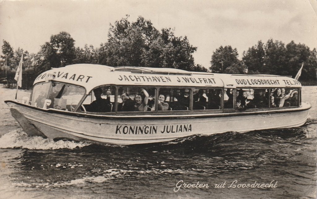 Loosdrecht, Ophalen of Verzenden, 1940 tot 1960, Gelopen, Noord-Holland