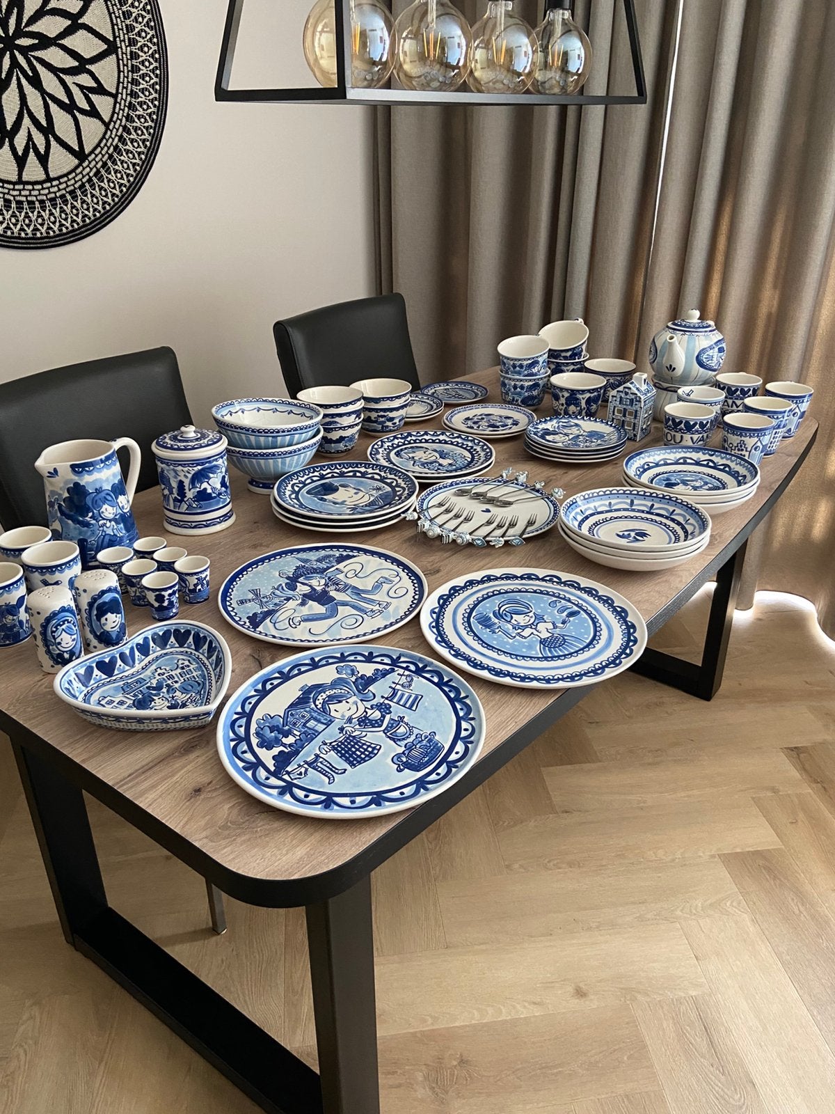 Te koop prachtig Delfs Blond Amsterdam servies, Huis en Inrichting, Keuken | Servies, Ophalen, Nieuw, Aardewerk, Blond Amsterdam