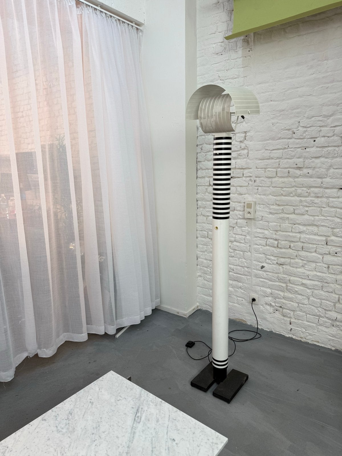 Design lamp Shogun Artemide Mario botta MET LEVERING, Ophalen, Minder dan 100 cm