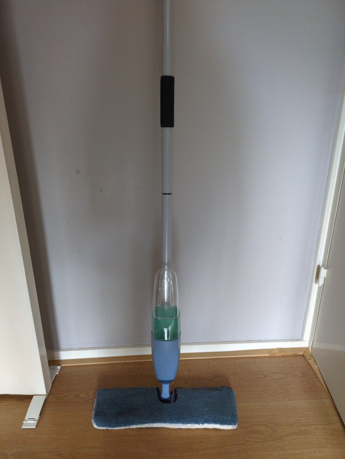 spray mop / dweil, Ophalen