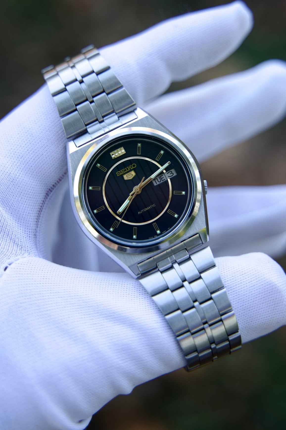 Seiko 5 7009-876A - 1981 | NIEUW! Bijzonder exemplaar, Ophalen of Verzenden, Staal, Seiko