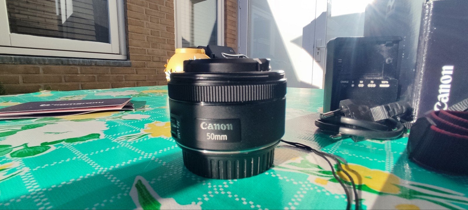 Canon EF 50MM 1.8 STM prime, Audio, Tv en Foto, Fotografie | Lenzen en Objectieven, Ophalen, Autofocus, Canon, Zo goed als nieuw