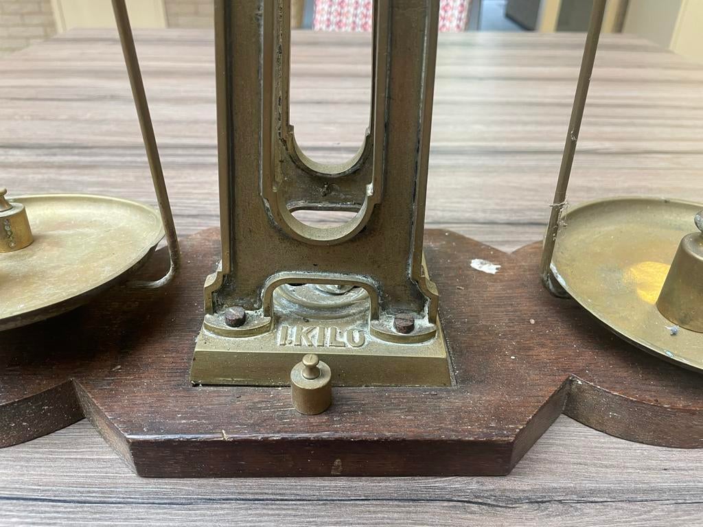 Antieke apothekers weegschaal, Antiek en Kunst, Ophalen