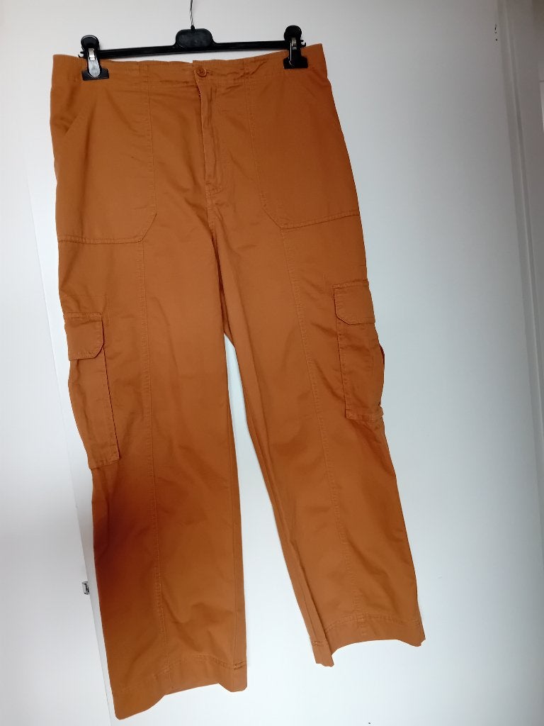 cargobroek dames, Kleding | Dames, Broeken en Pantalons, Maat 38/40 (M), Bruin, Nieuw, Ophalen of Verzenden