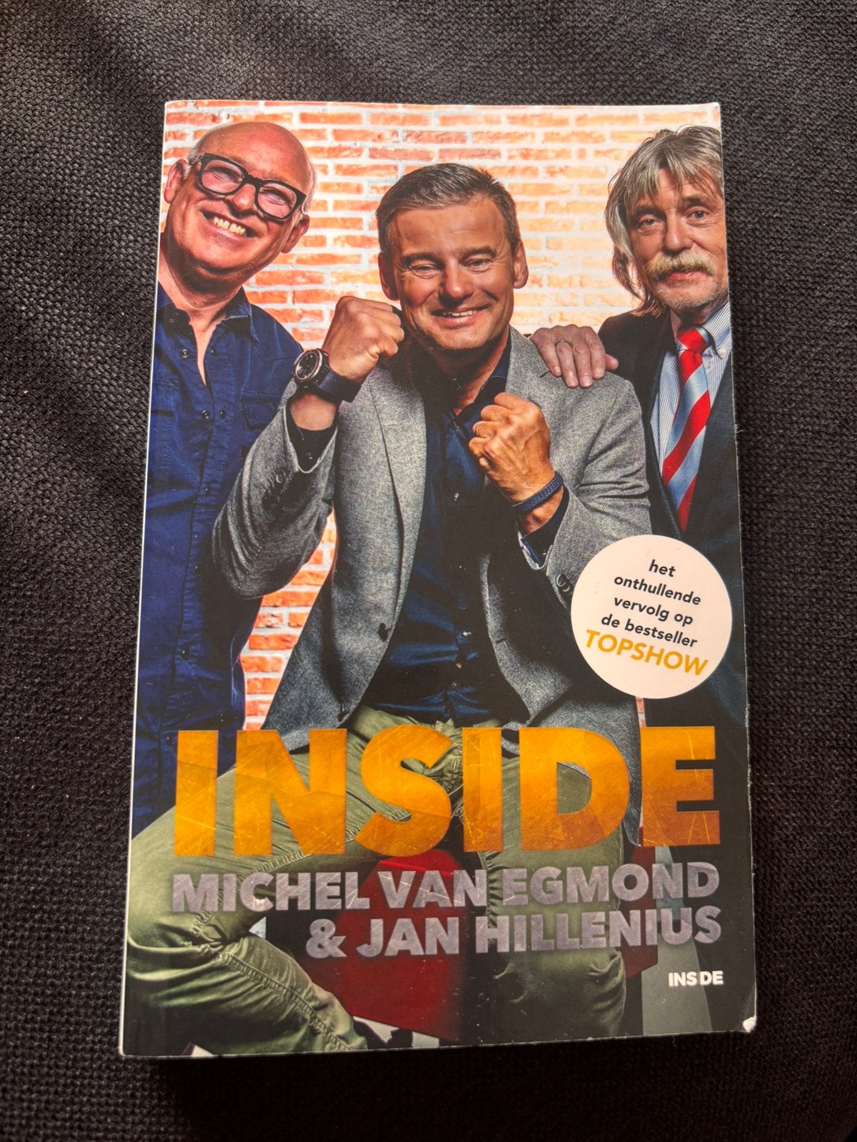 Boek voetbal Inside, Ophalen of Verzenden, Gelezen, Balsport