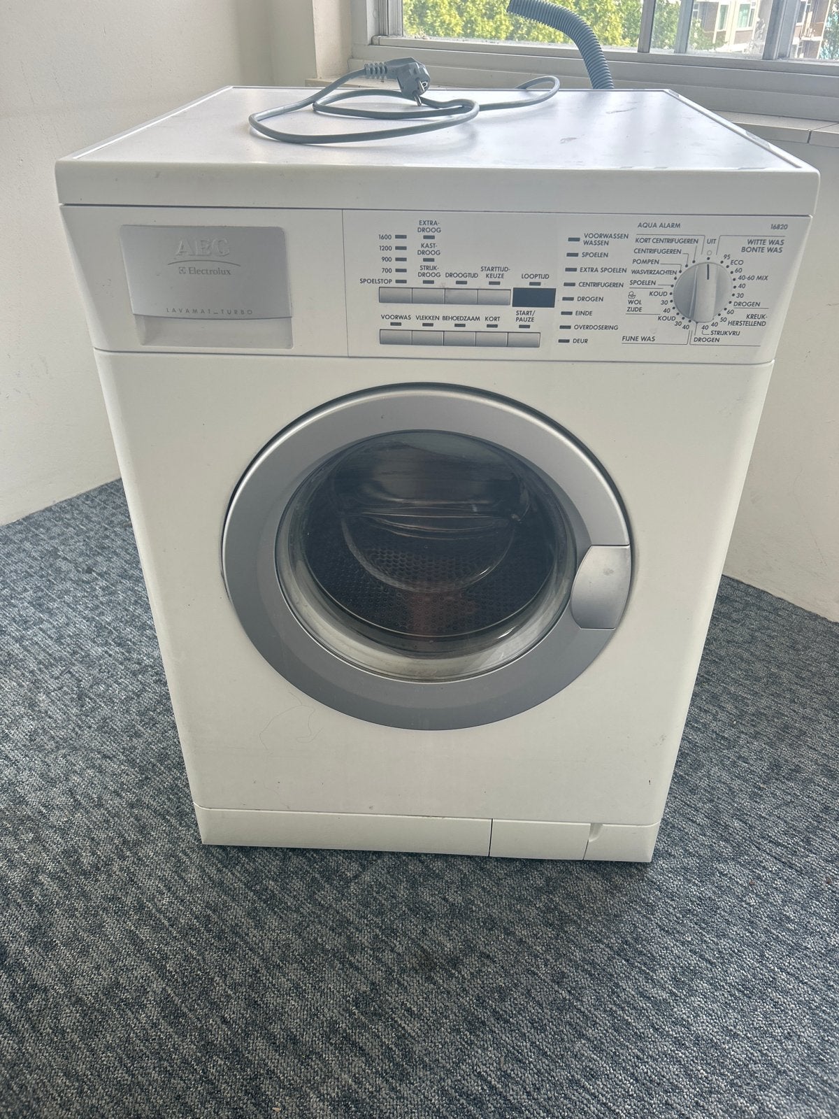 AEG Lavamat-Turbo 16820 Was/Droogautomaat, Ophalen, 6 tot 8 kg, Gebruikt, 1600 toeren of meer