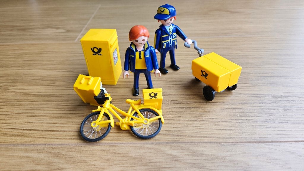 playmobil 4403 postbode, Gebruikt, Losse onderdelen, Ophalen of Verzenden, Figuren