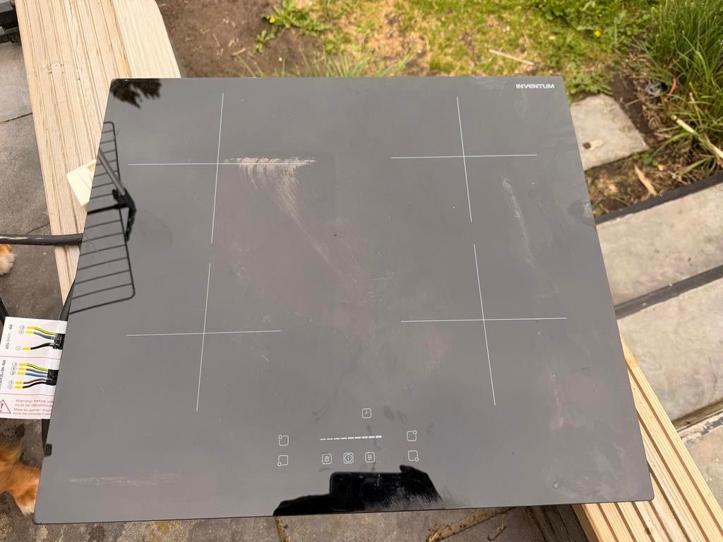 Inventum IKI6028/01 Inductiekookplaat - 4 zones, Witgoed en Apparatuur, Kookplaten, Ophalen, Gebruikt, 4 kookzones, Inductie