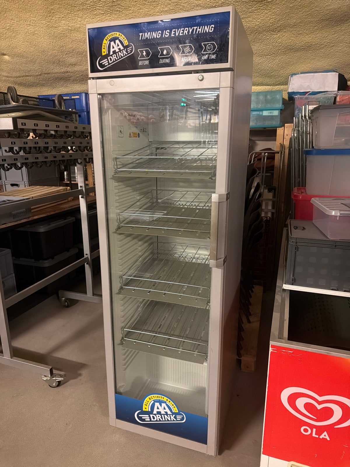 Liebherr Koelkast met Glazen Deur - Display Koelkast, Witgoed en Apparatuur, Koelkasten en IJskasten, Ophalen, 200 liter of meer