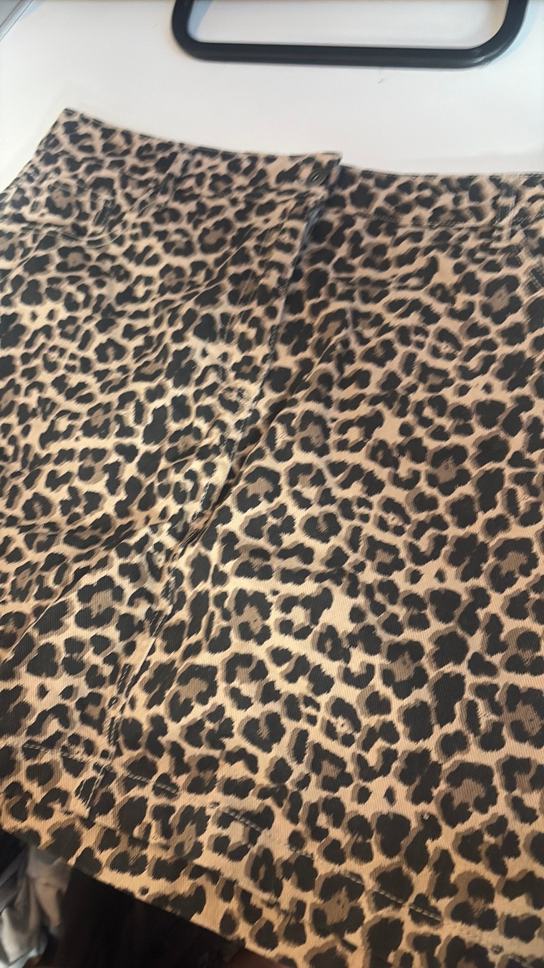 Leuke tijgerprint rok, Bruin, Maat 42/44 (L), Nieuw, Ophalen of Verzenden