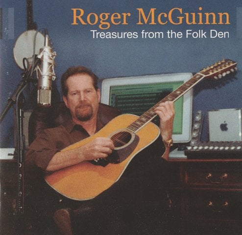 Roger McGuinn - Treasures From The Folk Den (CD), Ophalen of Verzenden, Zo goed als nieuw, Folk Rock, Album