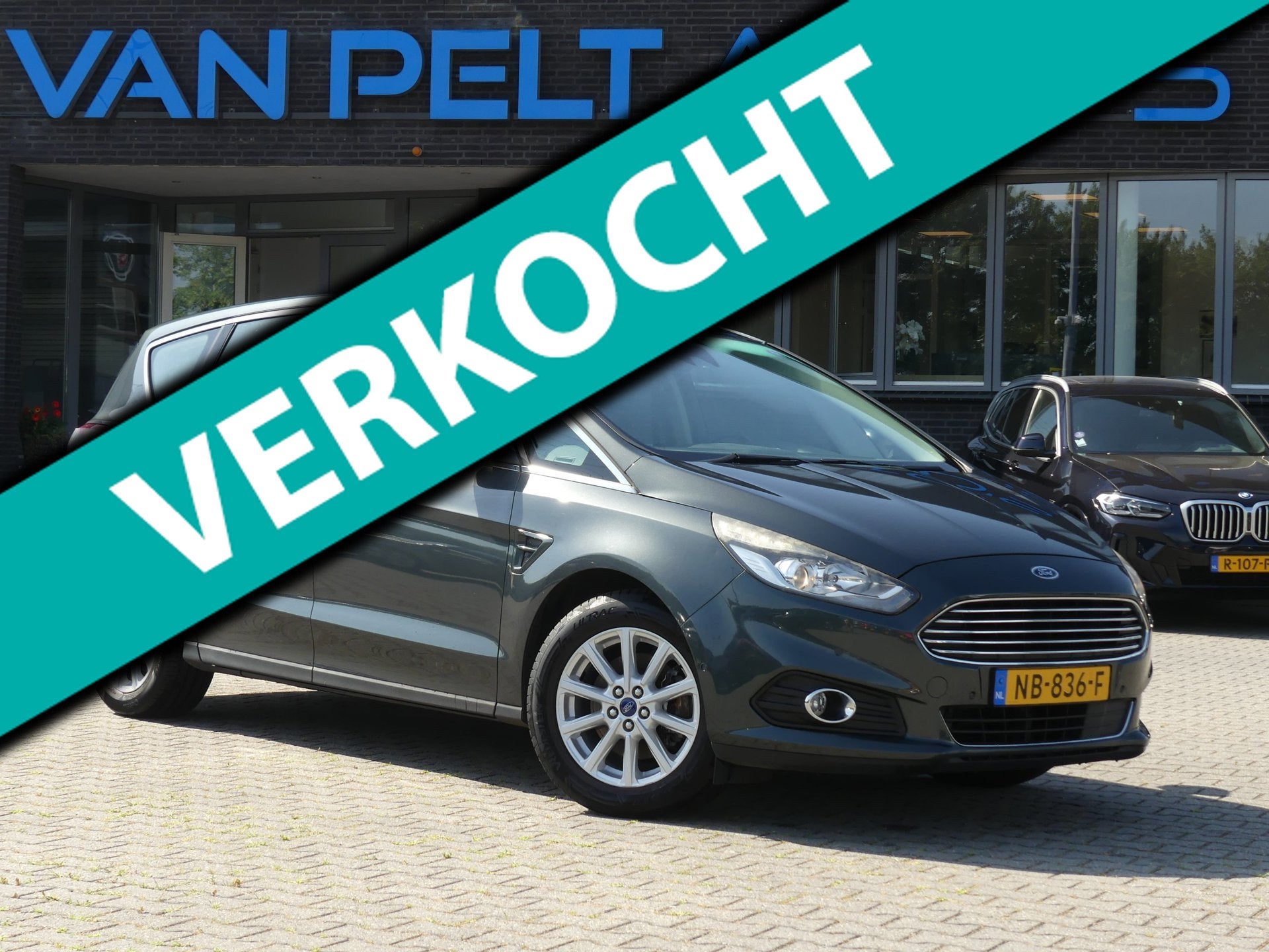 Ford S-Max 1.5 160PK Titanium 7 Persoons / Winter /, Auto's, Voorwielaandrijving, 4 cilinders, 7 stoelen, Bedrijf
