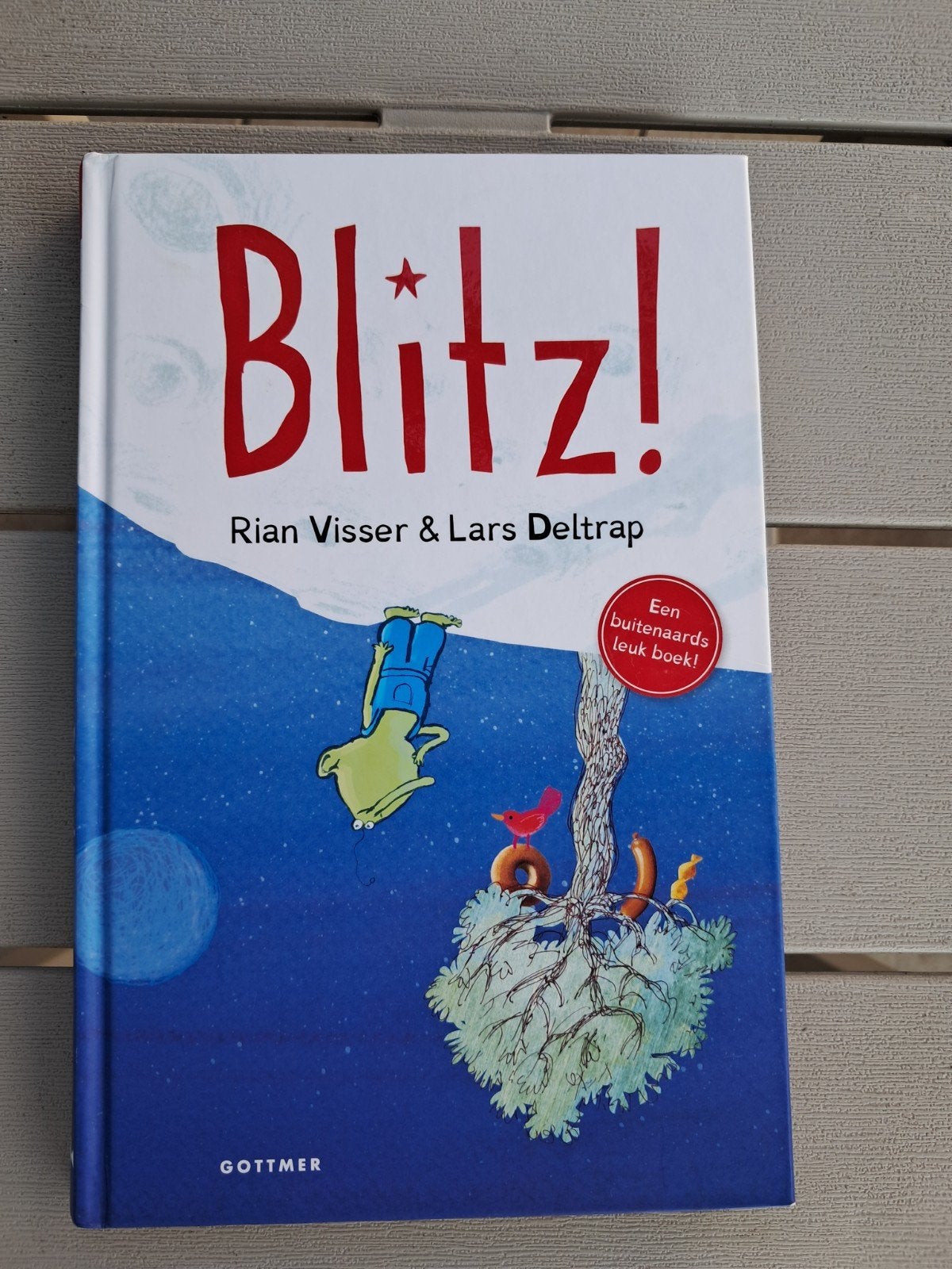 Blitz! Een buitenaards leuk boek! Rian Visser & Lars Deltrap, Ophalen of Verzenden, Zo goed als nieuw, Rian Visser & Lars Deltrap