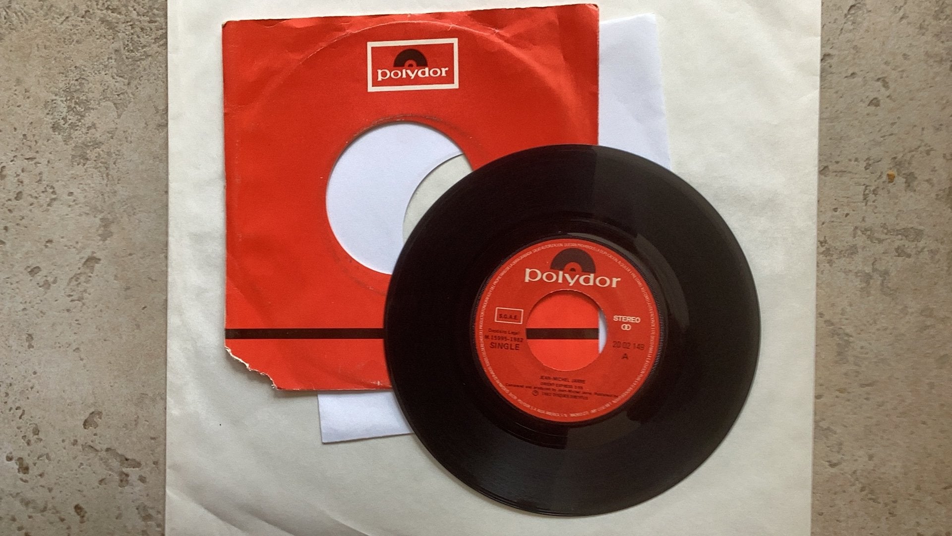 Single JeanMichel Jarre - Oriënt Express, Gebruikt, 7 inch, Ophalen of Verzenden, Pop