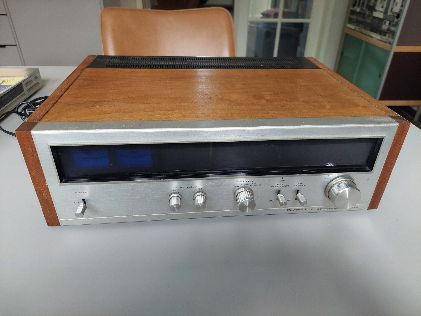 Pioneer TX-7100 Stereo Tuner - VINTAGE  Hifi, Audio, Tv en Foto, Tuners, Ophalen, Gebruikt, Analoog