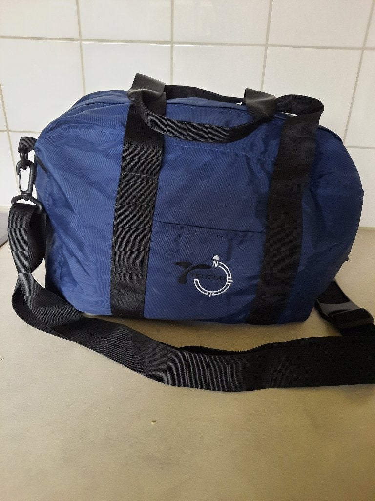 weekendtas Tenson, 40 tot 60 cm, 20 tot 30 cm, Blauw, Ophalen of Verzenden