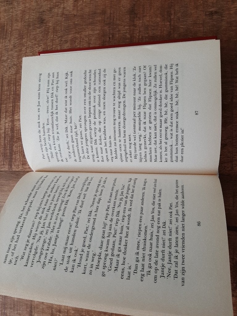Leesboel dik trom, Ophalen of Verzenden, Gelezen, Fictie algemeen