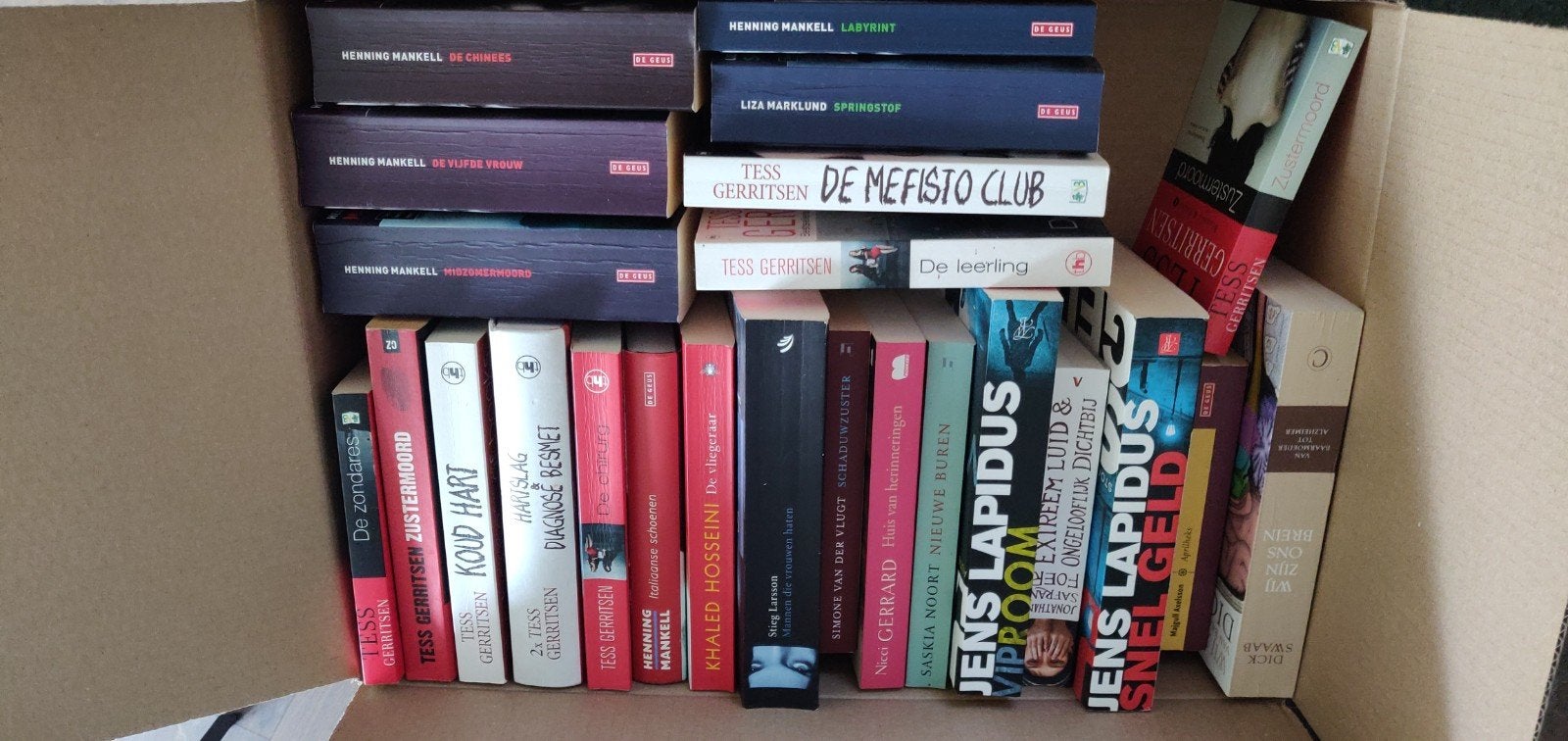 Heel erg veel boeken!, Ophalen