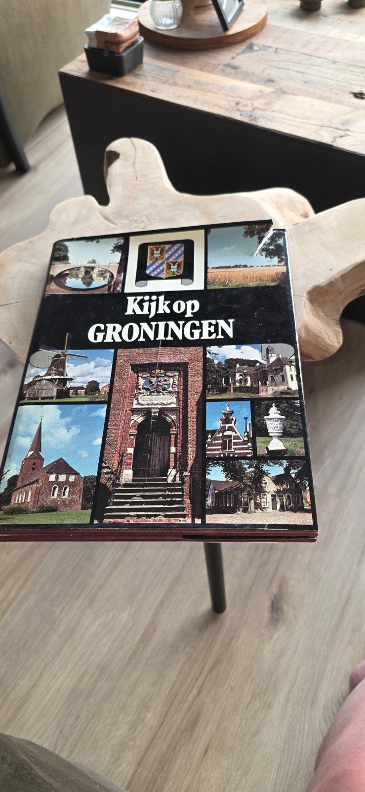 Kijk op Groningen - Elsevier reisgids met kleurenfoto's, Verzenden, Reisgids of -boek, Benelux, Gelezen
