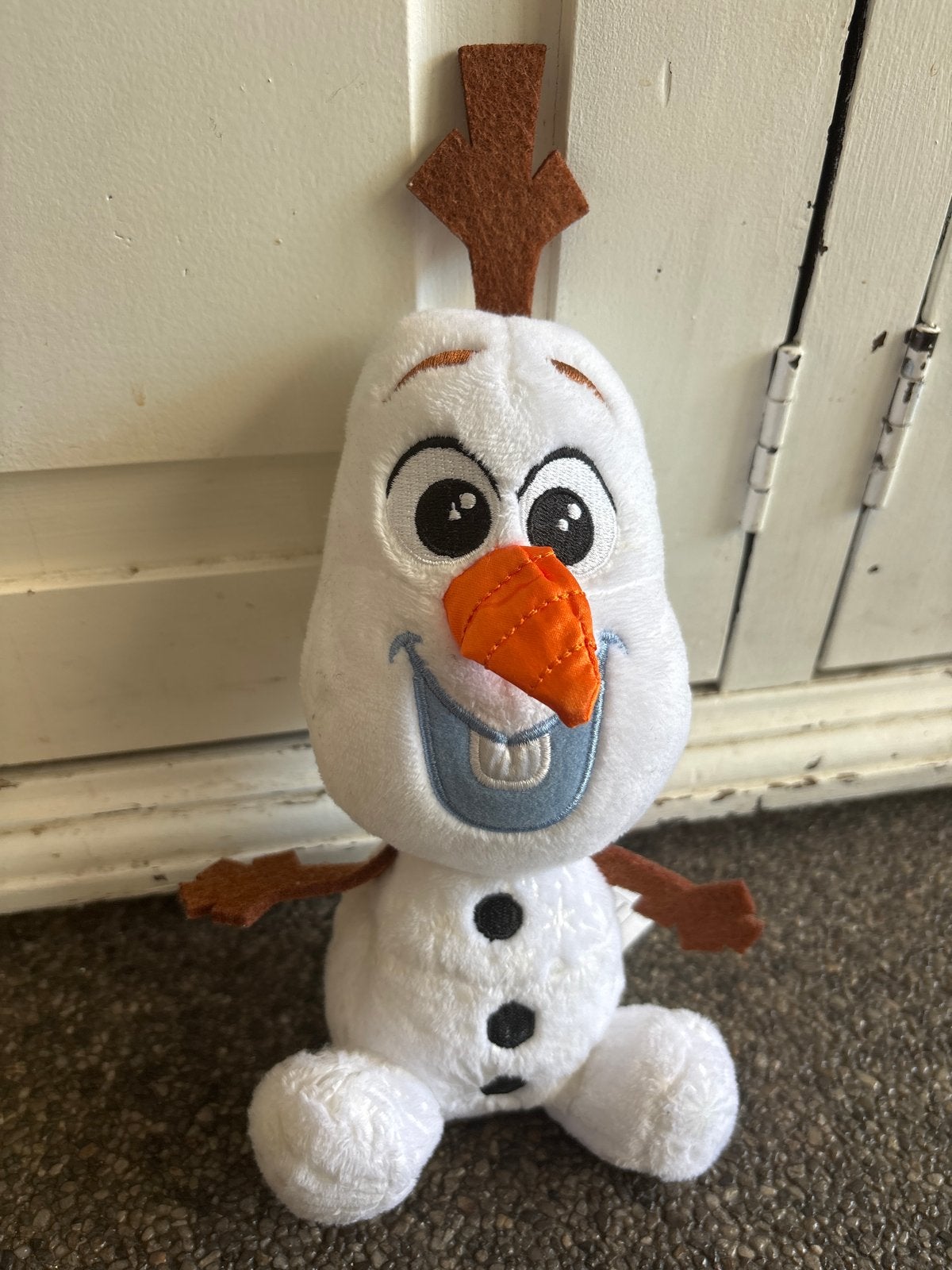 Disney Frozen Olaf Knuffel, Gebruikt, Disney, Overige typen, Ophalen of Verzenden