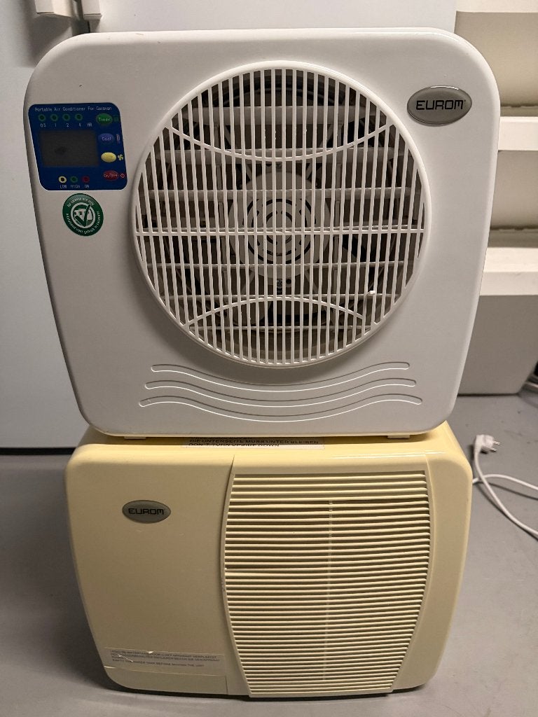 Split airco Eurom AC2401, Ophalen, Gebruikt, Minder dan 60 m³, Timer