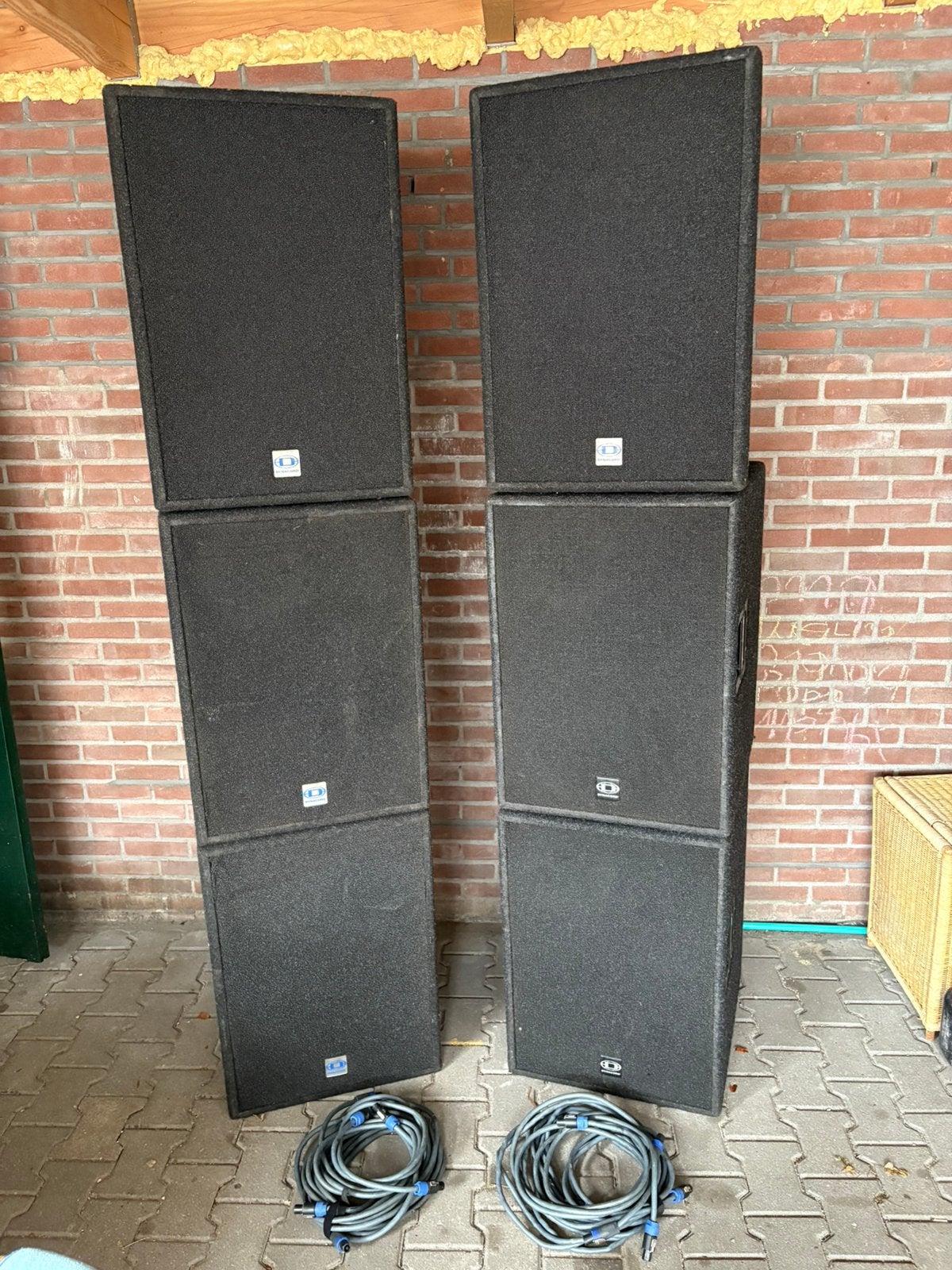 Dynacord boxen, Ophalen, Zo goed als nieuw, Speakerset, Overige merken